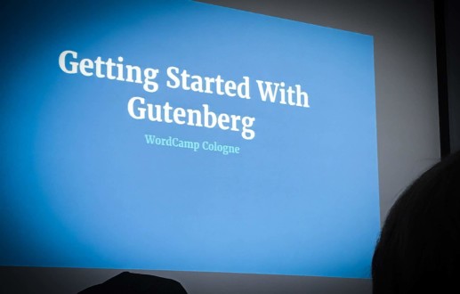 Gutenberg zwischen Sessions, Code und WordPress