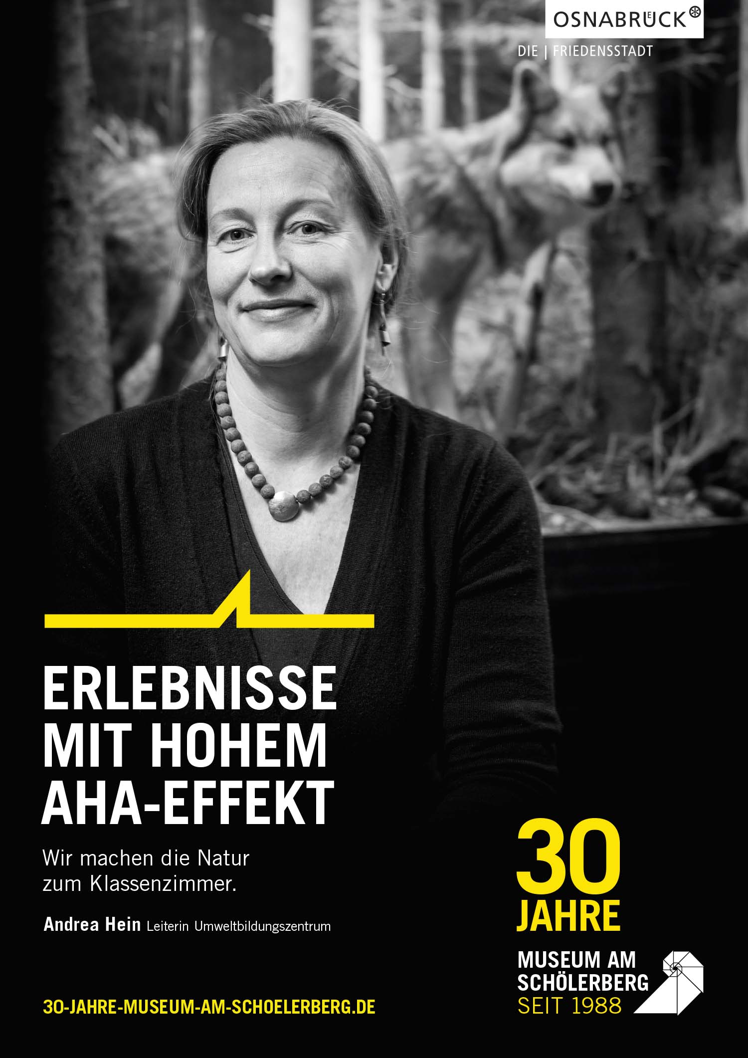 Andrea Hein vom Museum am Schölerberg. Sie leitet das Umweltbildungszentrum.