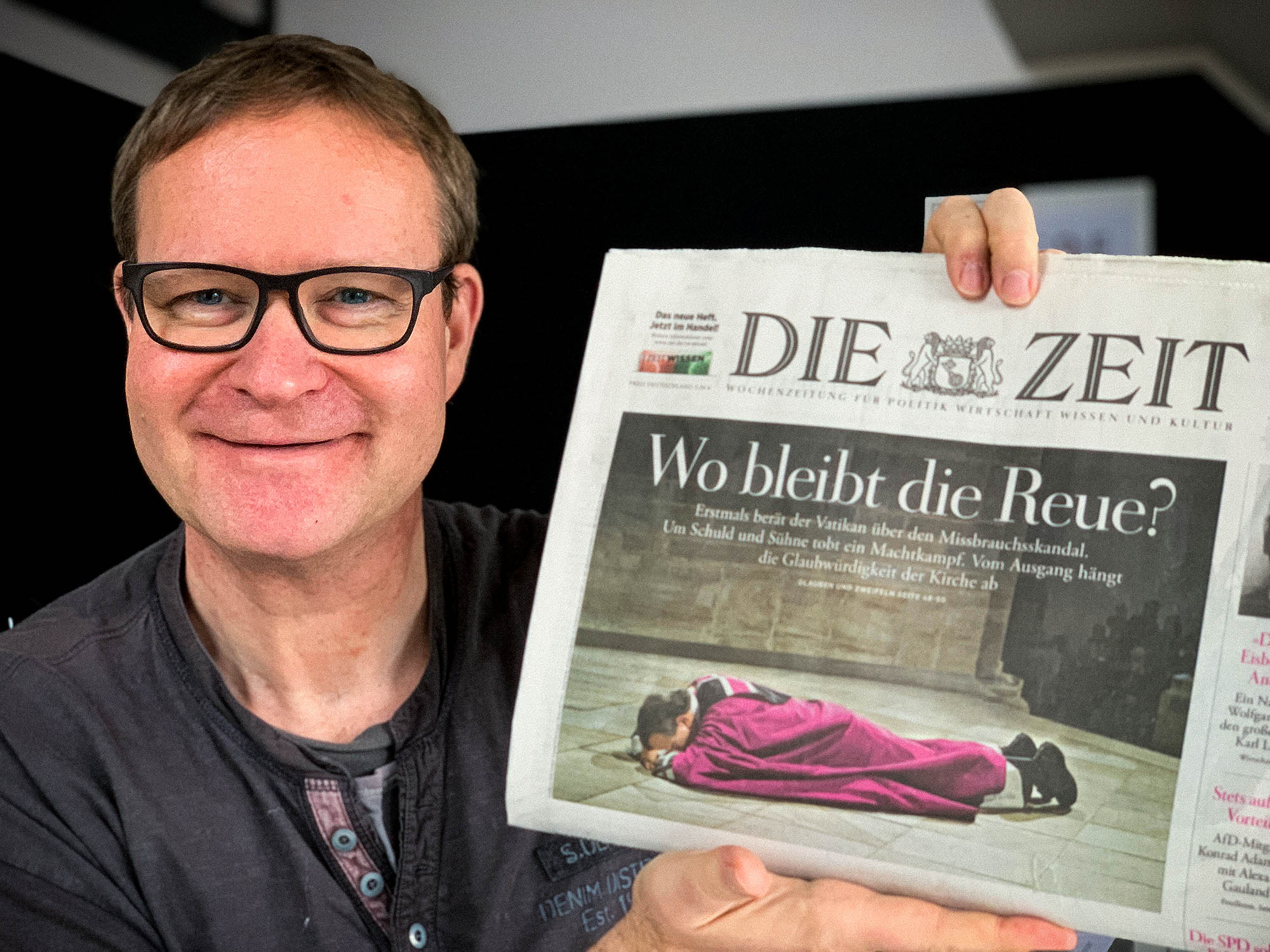 Bildredaktion: Titelfoto auf „DieZeit“ /// Bischof Bode aus Osnabrück