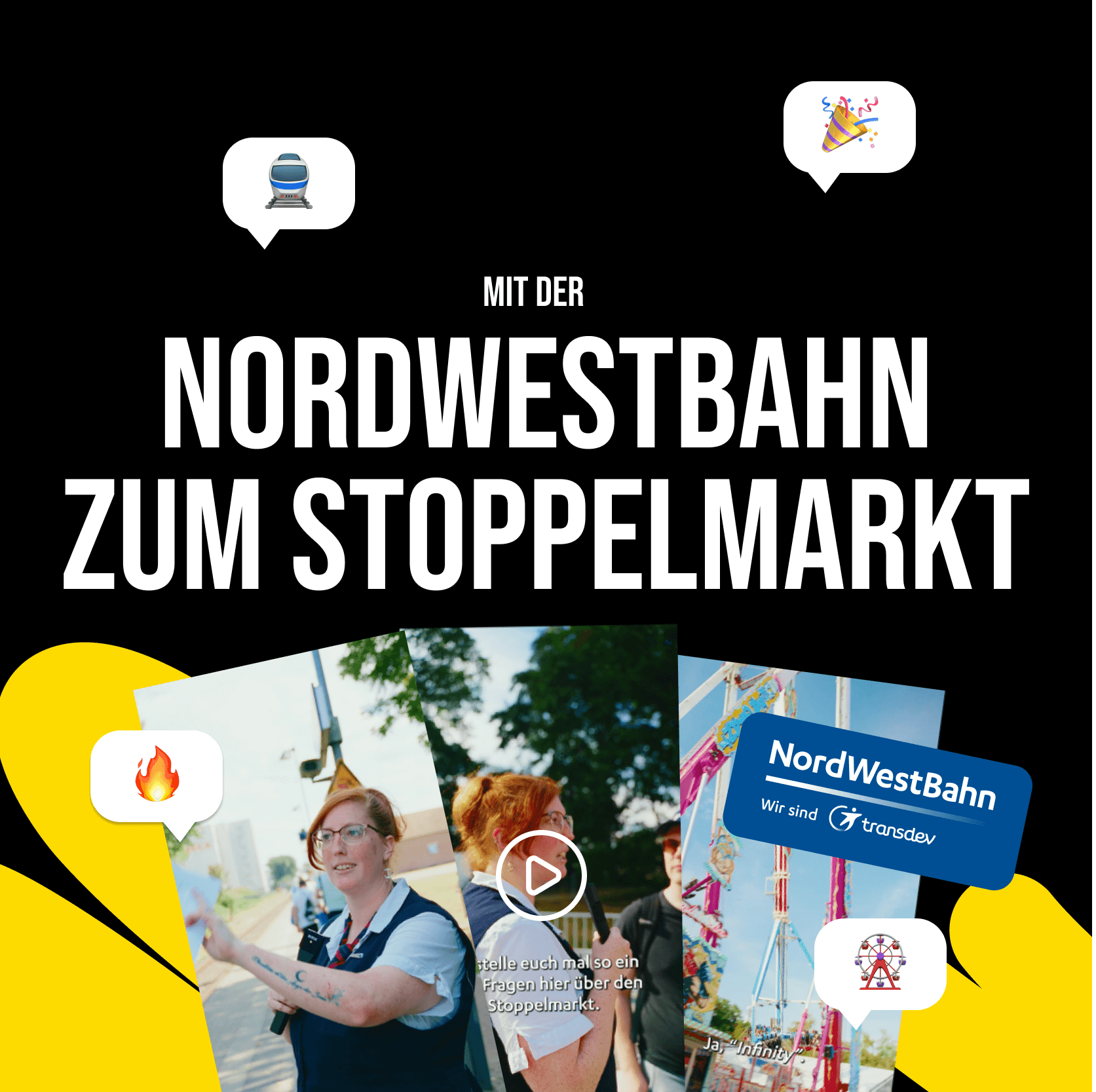 Stoppelmarkt 2025: Eine erfolgreiche NordWestBahn Kampagne mit Herz und Nähe