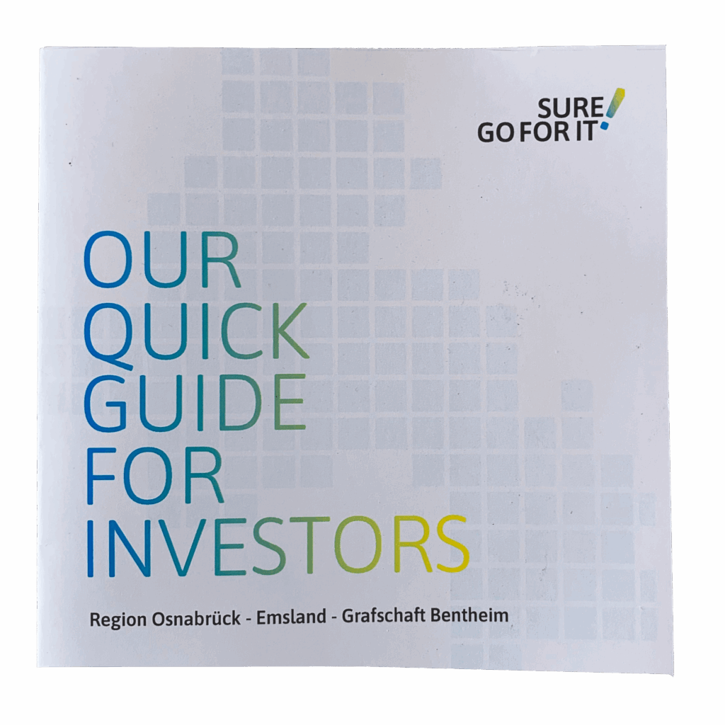 Flyer erstellen aber mal anders: Hier unser Flyer mit einer Drehscheibe